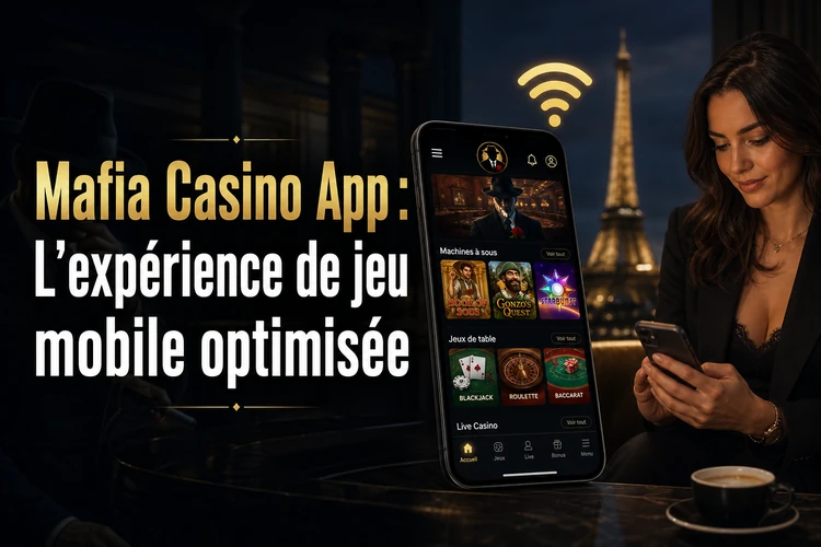 Mafia Casino App : L'expérience de jeu mobile optimisée