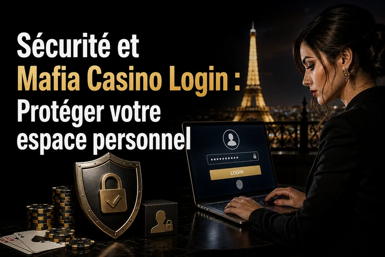 Sécurité et Mafia Casino Login : Protéger votre espace personnel