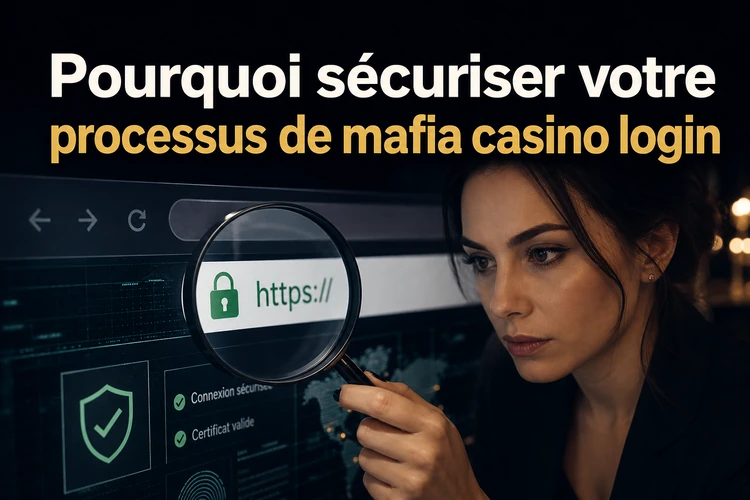 Pourquoi sécuriser votre processus de mafia casino login