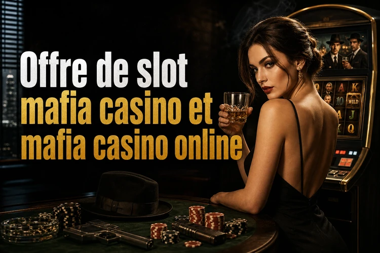 Découvrir l'offre de slot mafia casino et mafia casino online